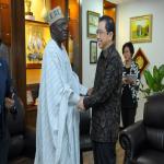 Menerima Kunjungan Resmi Dubes Nigeria